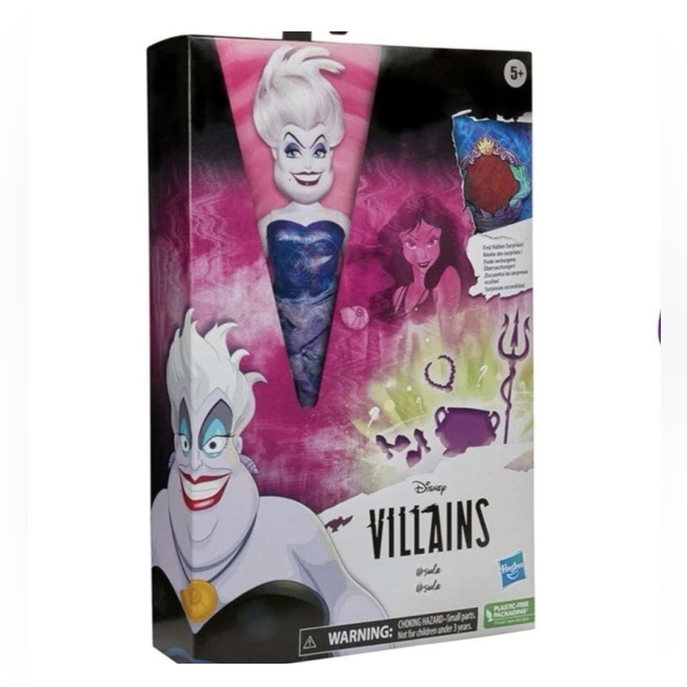 Disney Princess Villains Ursula Fashion Doll